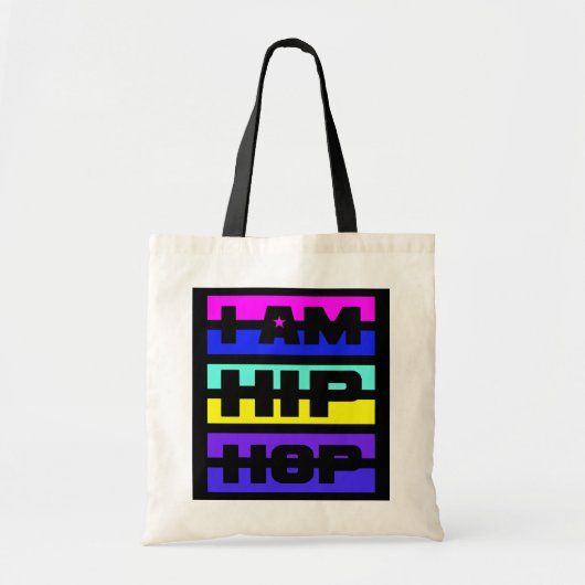 Ik ben Hip Hop-tas - kies stijl Tote Bag (Voorkant)