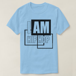 IK BEN HIP HOP - ZWART BLOCK T-SHIRT