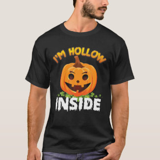 Ik ben Hollow in Halloween Cute Pumpkin Face Horo T-shirt