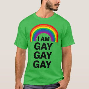 ik ben homo homo t-shirt