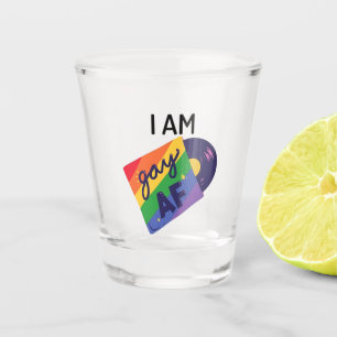 Ik ben homo in een grappige LGBT Pride Maand Shot Glas