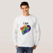 Ik ben homo in een grappige LGBT Pride Maand T-shirt (Voorkant volledig)