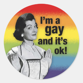 IK BEN HOMO - STICKERS