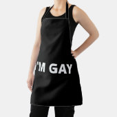 Ik ben homoseksueel schort (Insitu)