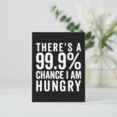 Ik ben Hongaarse grappige citaat Briefkaart (Staand voorkant)