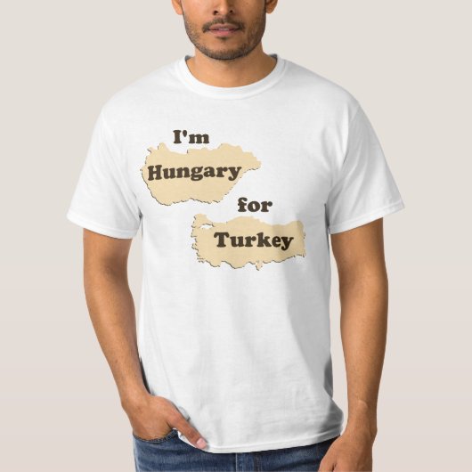 Ik ben Hongarije voor Turkije (Hongarije voor Than T-shirt (Voorkant)