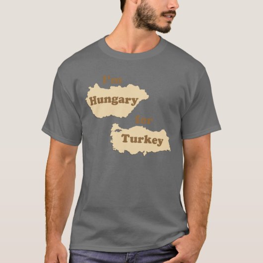 Ik ben Hongarije voor Turkije (Hongarije voor Than T-shirt (Voorkant)