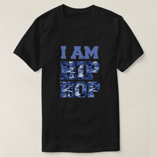 IK BEN HOP Camouflage T-Shirt (Design voorkant)