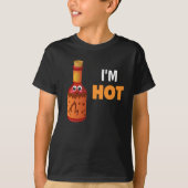 Ik ben Hot Funny Hot sauce Pun T-shirt (Voorkant)