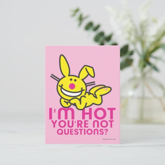 Ik ben Hot Je bent niet Briefkaart (Staand voorkant)