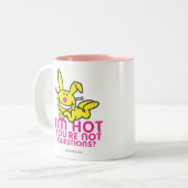 Ik ben Hot Je bent niet Tweekleurige Koffiemok (Voorkant links)