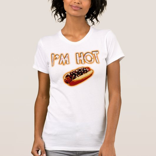 Ik ben Hot T-shirt (Voorkant)