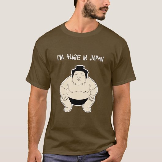 Ik ben Huge in Japan T-shirt (Voorkant)