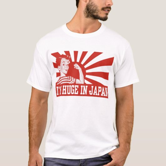 Ik ben Huge in Japan T-shirt (Voorkant)