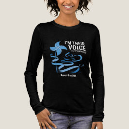 Ik ben hun stem Preventie van kindermishandeling Tri-Blend Shirt