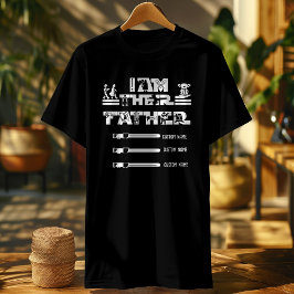 Ik ben hun vader shirt lightsaber teken vader gesc