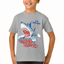 Ik ben Hungry Shark Tastic Baby T-shirt