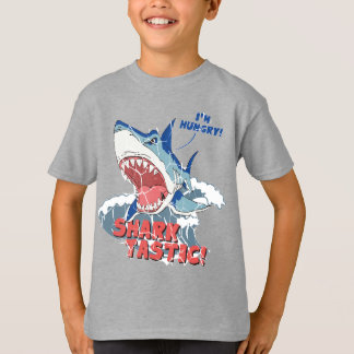Ik ben Hungry Shark Tastic Kinder T-shirt