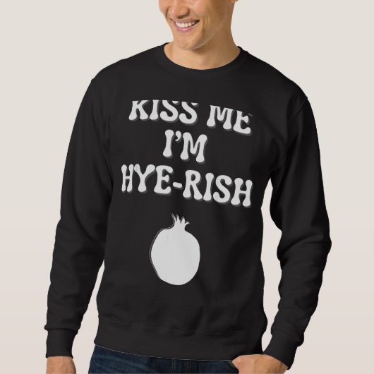 Ik ben Hyerish (Iers) Armeense St Patricks D Trui (Voorkant)