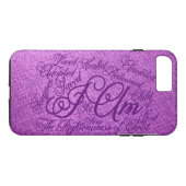 Ik ben Identiteit Case-Mate iPhone Case (Achterkant (Horizontaal))