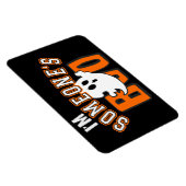 Ik ben iemand's Boo Ghost Halloween Magnet Magneet (Rechterzijde)