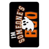 Ik ben iemand's Boo Ghost Halloween Magnet Magneet (Verticaal)
