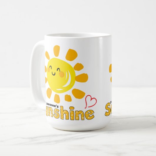 Ik ben iemands zonneschijnse mok (Voorkant links)