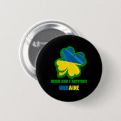 Ik ben Iers en ik steun Oekraïne Ronde Button 5,7 Cm (Voorkant /achterkant)
