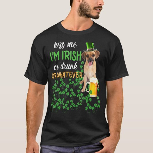 Ik ben Iers of Drink of wat dan ook. T-shirt (Voorkant)