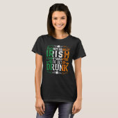 Ik ben Iers St. Patrick Day Drink bierwijn W T-shirt (Voorkant volledig)