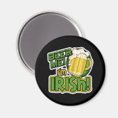 Ik ben Iers St. Patrick's Day Magnet. Magneet (Voorkant / Achterkant)