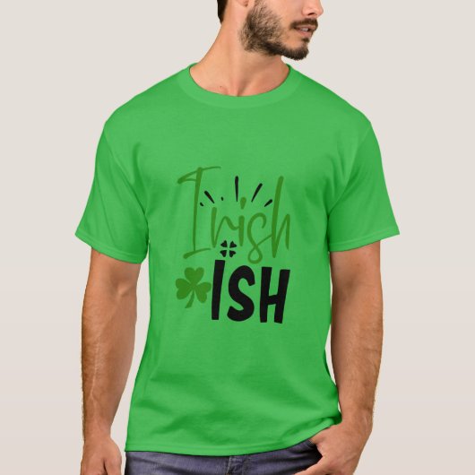 Ik ben Iers St. Patrick's Day Mannen T-Shirt (Voorkant)