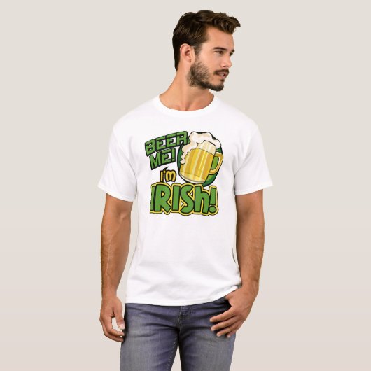 Ik ben Iers St. Patrick's Day Shirt (Voorkant volledig)