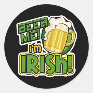 Ik ben Iers St. Patrick's Day Stickers
