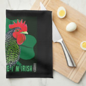 Ik ben Iers. Theedoek (Quarter Fold)