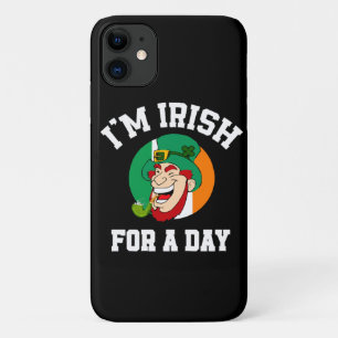 Ik ben Iers voor een dag Saint Patricks day shamro Case-Mate iPhone Case