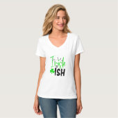 Ik ben Ierse St. Patricks Day Womens T-Shirt (Voorkant volledig)
