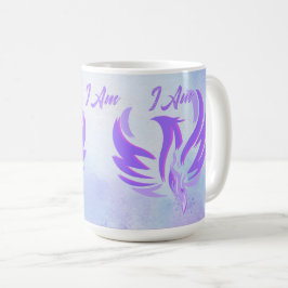 Ik Ben Ik Ben Ik Ben Violet Vlam Vuur Vogel Koffiemok
