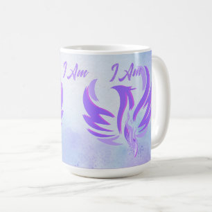 Ik Ben Ik Ben Ik Ben Violet Vlam Vuur Vogel Koffiemok