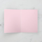 IK BEN, IK KAN, IK ZAL - Cancer Pink Ribbon Kaart (Binnen)