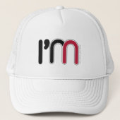 Ik ben in - Baseball Hat Trucker Pet (Voorkant)