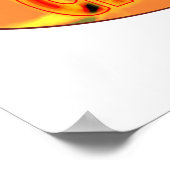 Ik ben in brand voor CHRIST Poster (Hoek)