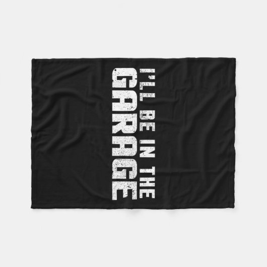 Ik ben in de auto-machine. fleece deken (Voorkant (Horizontaal))