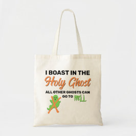 IK BEN IN DE Christelijke Halloween VAN DE HOLY GH Tote Bag