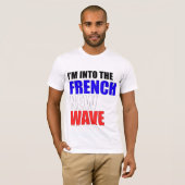 Ik ben in de Franse New Wave T-shirt (Voorkant volledig)