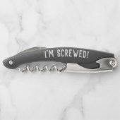 Ik ben in de gaten. Kurkentrekker (Achterkant)