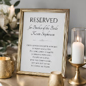 Ik ben in de hemel voor de bruiloft broeder Bride  Poster