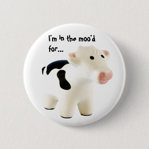 Ik ben in de mood voor... knop ronde button 5,7 cm