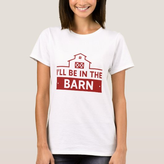 Ik ben in de muur. t-shirt (Voorkant)