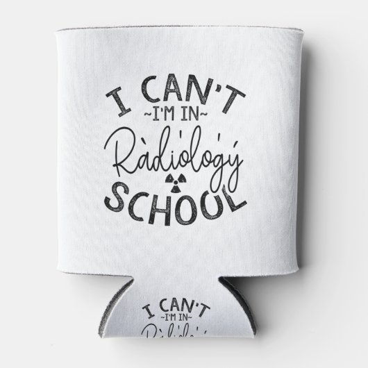 Ik ben in de radiologie school blikjeskoeler (Voorkant)